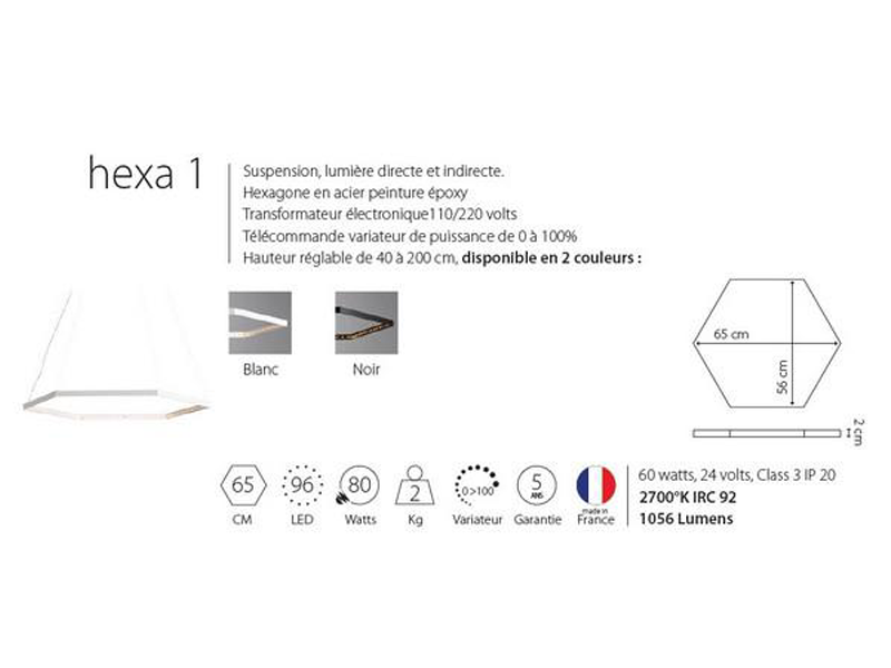 The Deun Hexa 1 Hexa Le Deun Luminaires