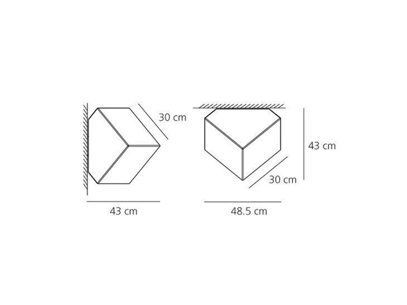 Artemide Edge wall sconces Artemide ceiling luminaires