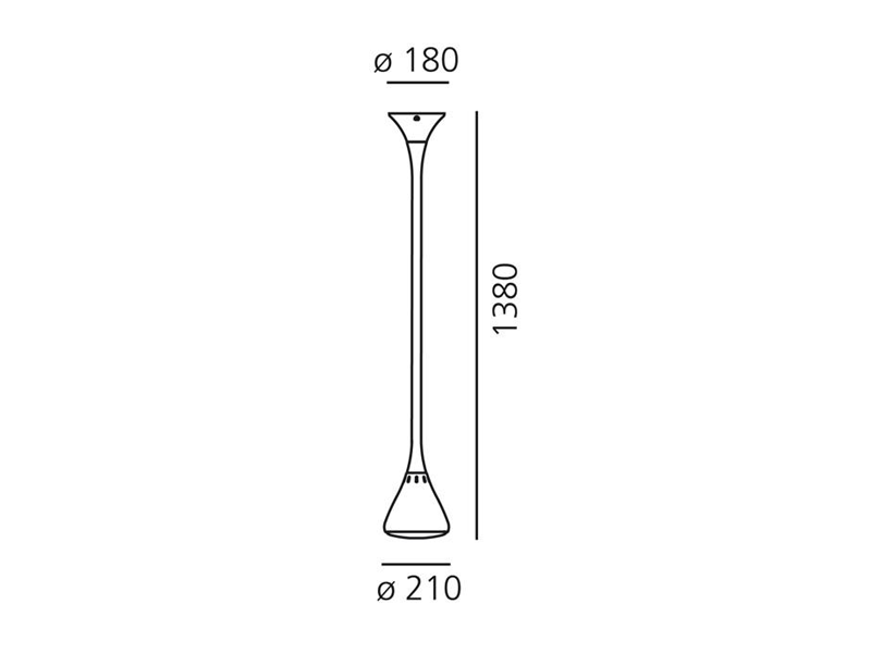 Artemide pipe Artemide Pipe luminaires suspension