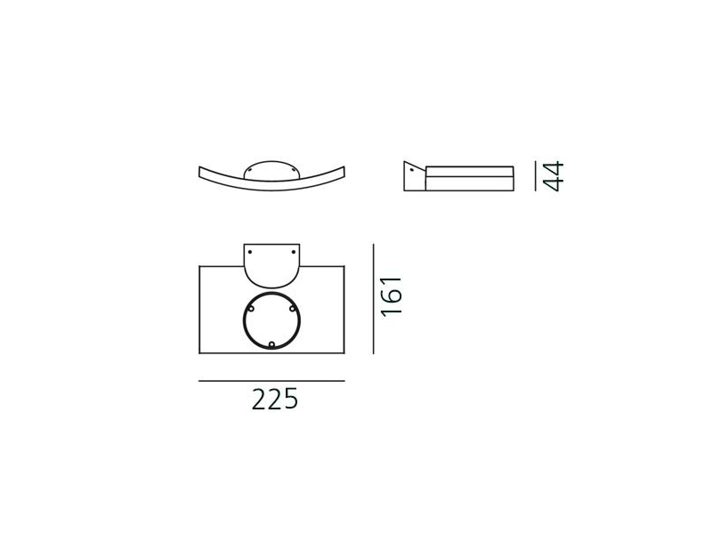 Artemide Microsurf applies Artemide microsurf sconces