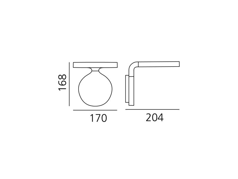 Artemide rea appliquees Artemide Rea luminaires