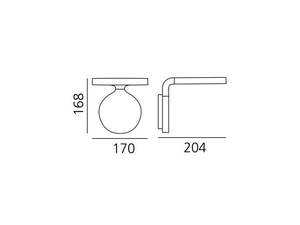 Artemide rea appliquees Artemide Rea luminaires