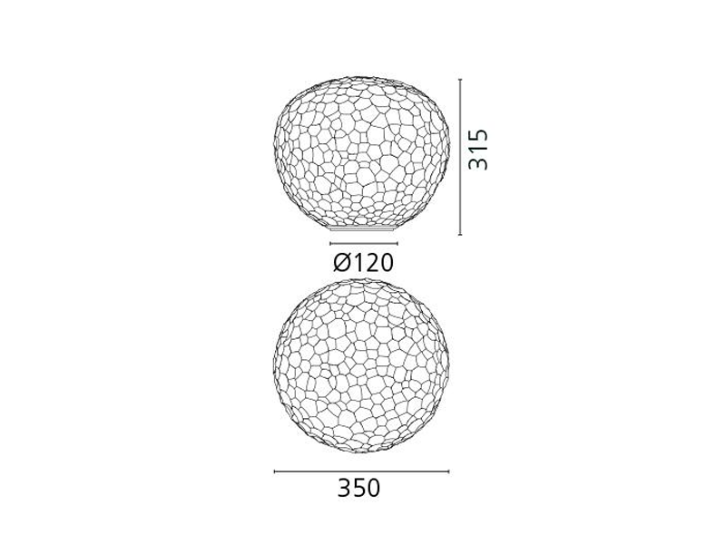 Artemide meteorite Tavolo Artemide meteorite Tavolo lamps luminaires