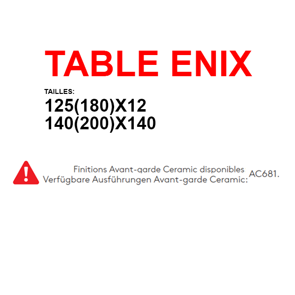 ENIX TABLE - Extensible