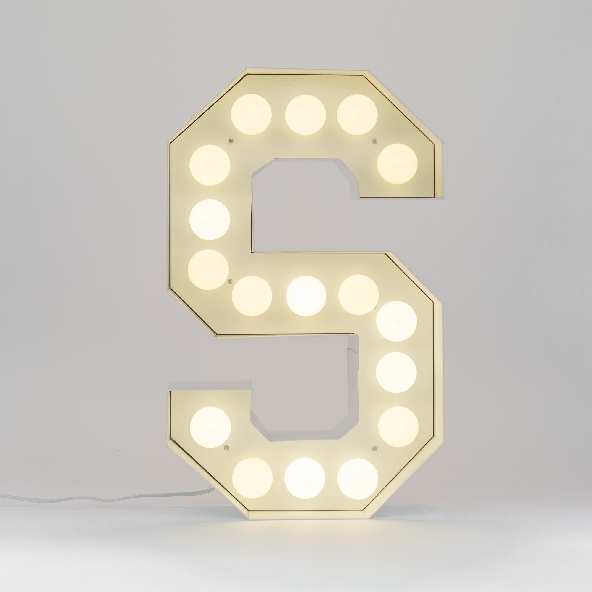 Seletti Vegaz Letters - S Accessory-Decoration Objects-Lumi Seletti Vegaz Letters