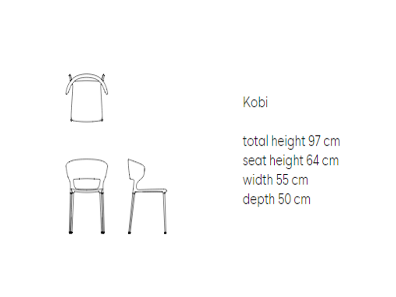 Dealto Koki Chair Chaises_Tabourets Dealto Koki
