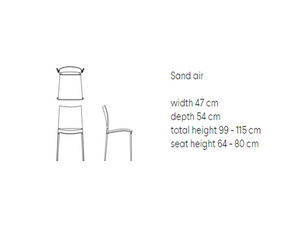 Dealto Sand Air Chair Chaises_Tabourets Dealto Sand Air