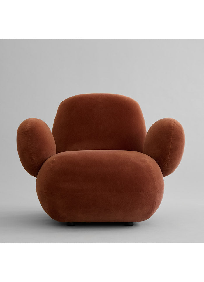 Toe Armchair Flat — Rust — 101 COPENHAGEN