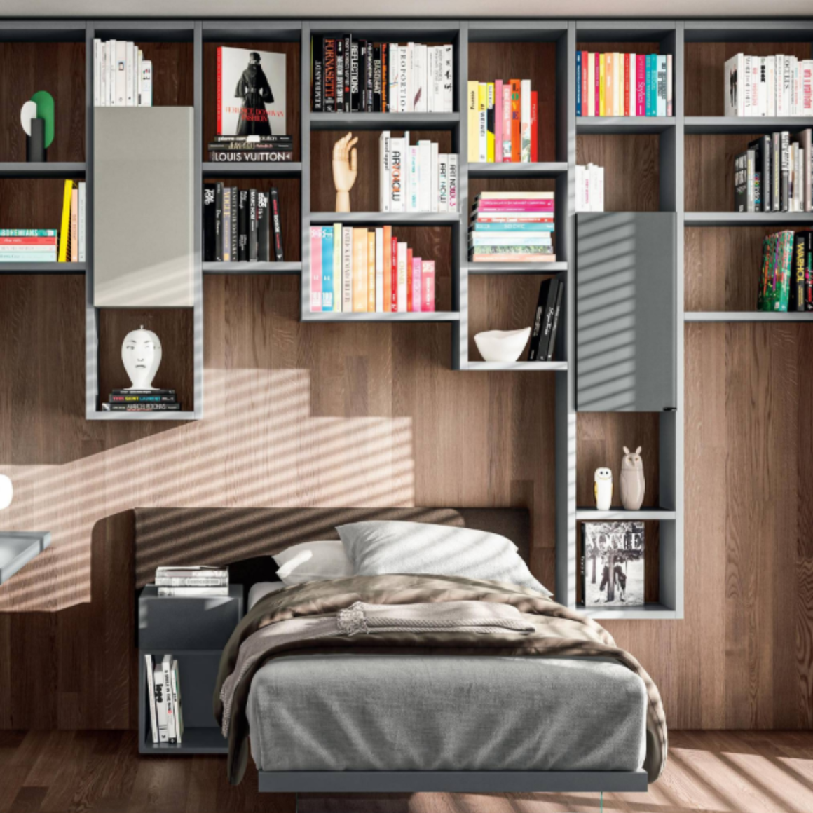 Composition chambre d'enfant LAGO 05 – mobilier design italien chez CONFORTOP