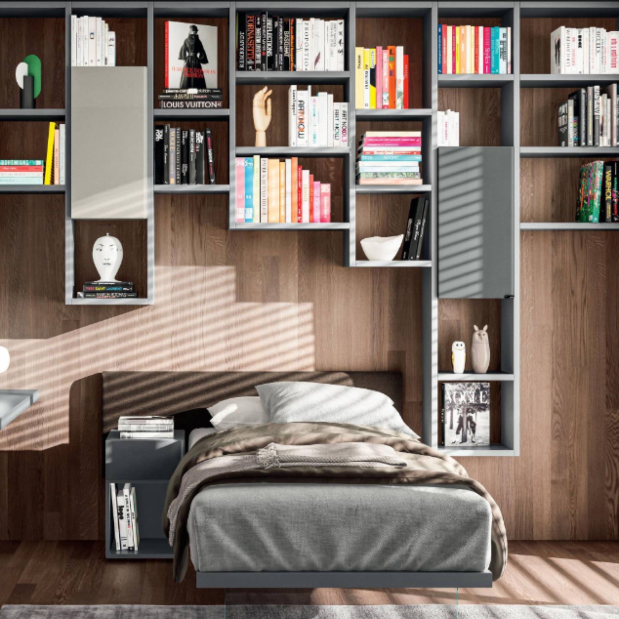 Composition chambre d'enfant LAGO 01 – mobilier design italien chez CONFORTOP