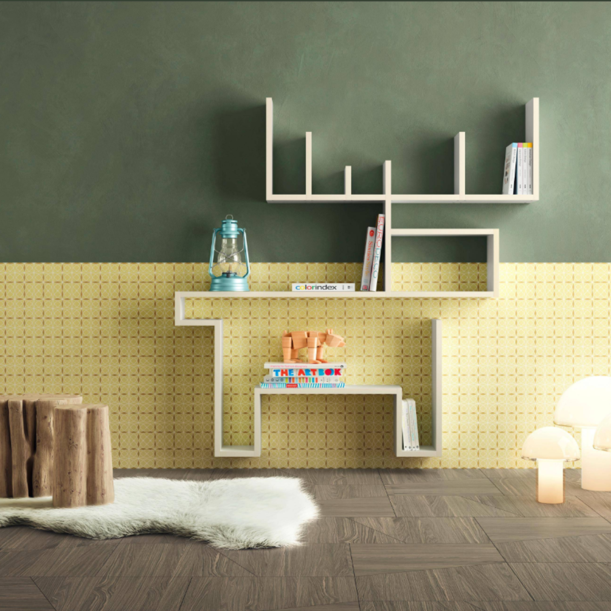 Composition chambre d'enfant LAGO 19 – mobilier design italien chez CONFORTOP