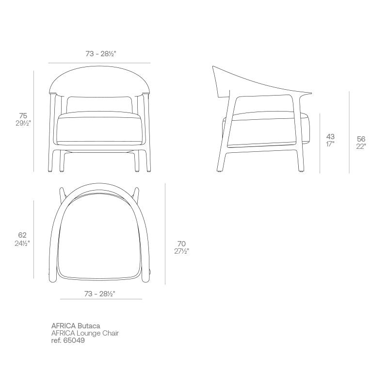 Fauteuil Africa - Vondom - fauteuil extérieur design Vondom