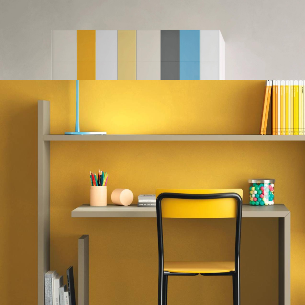 Composition chambre d'enfant LAGO 13 – mobilier design italien chez CONFORTOP
