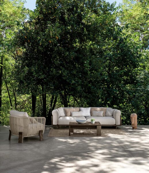 Canapé Argo Wood 3 places - Talenti