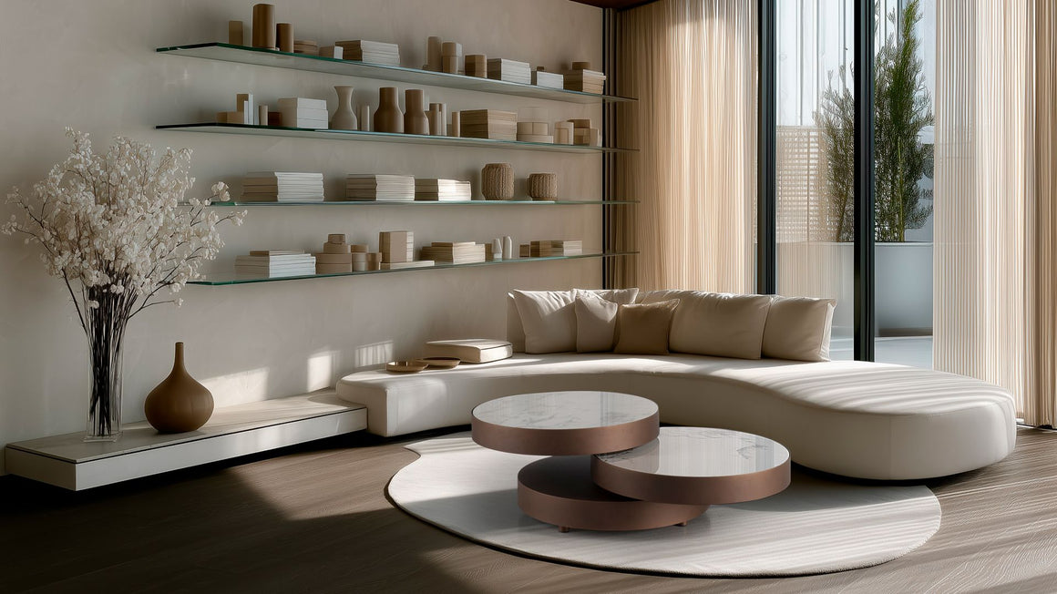 Aurum Round – Table basse NAOS