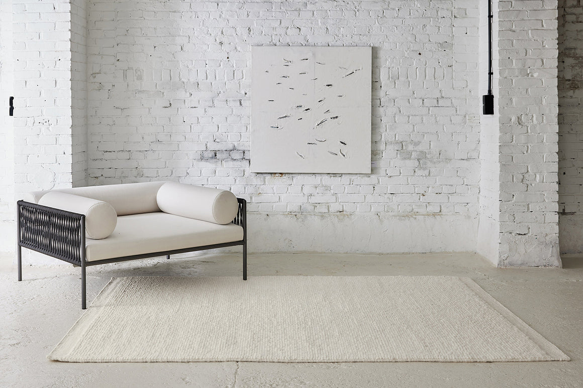 Tapis Cocoon I blanc