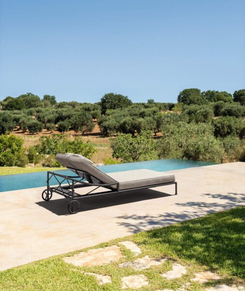 Capri Transat Talenti chaise longue outdoor design Talenti