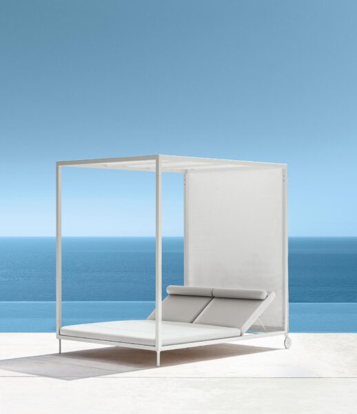 CleoSoft Alu Bain de soleil Talenti chaise longue outdoor design Talenti