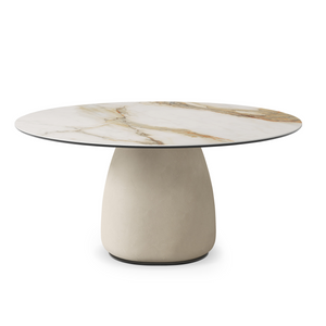 BOTERO Keramik Round – Table ronde design Cattelan Italia avec plateau en céramique