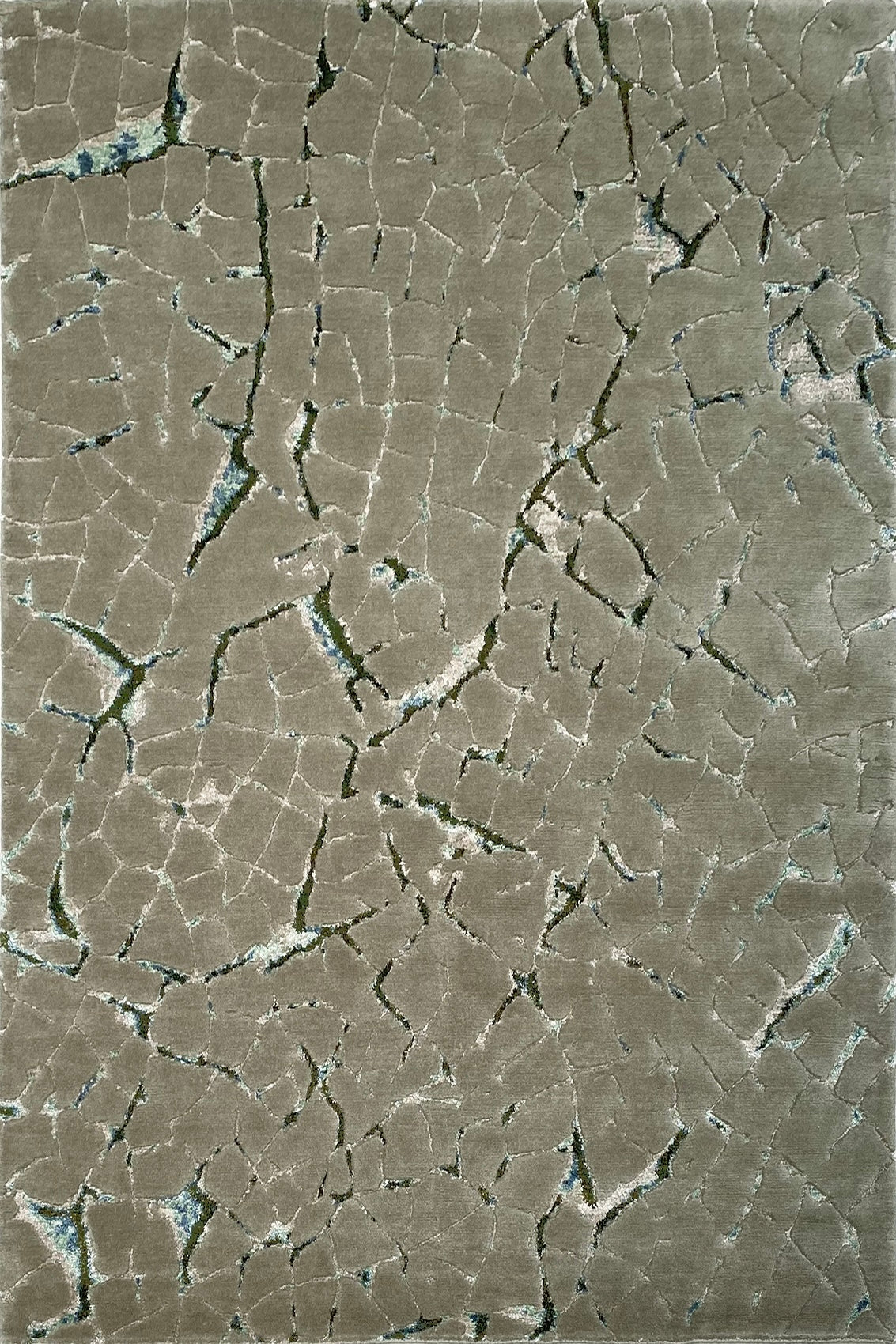 Tapis Kintsugi gris mastic – Serge Lesage
