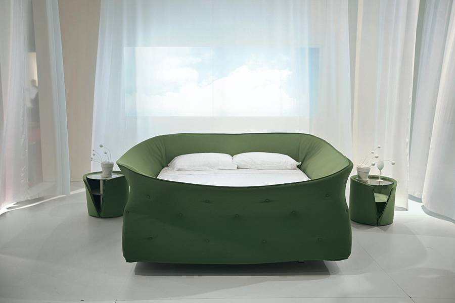 Lit Colletto LAGO en forme de cocon