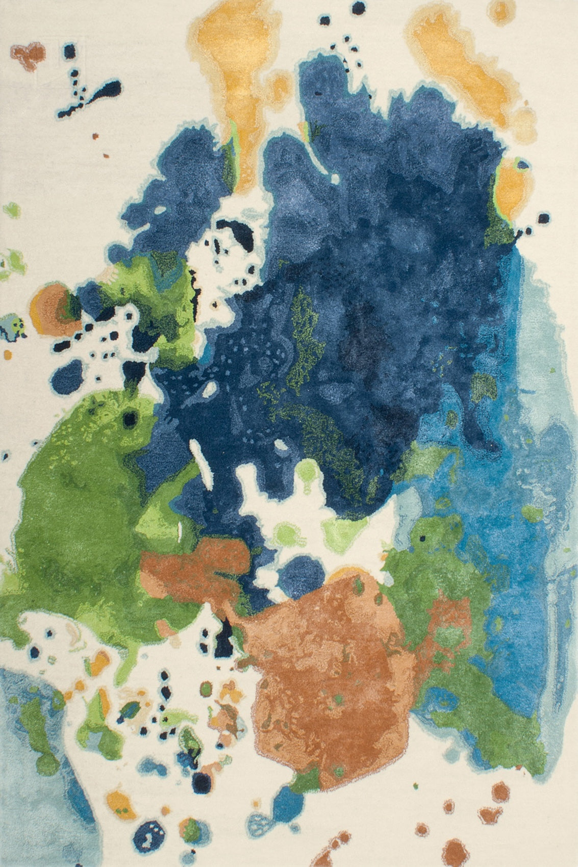 Tapis Mask bleu vert – Serge Lesage
