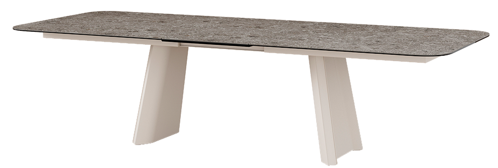 Table TUL Extensible Mobliberica - plateau à bords arrondis