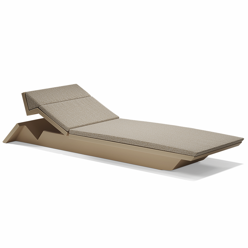 REST SUN LOUNGER VONDOM chaise longue outdoor design