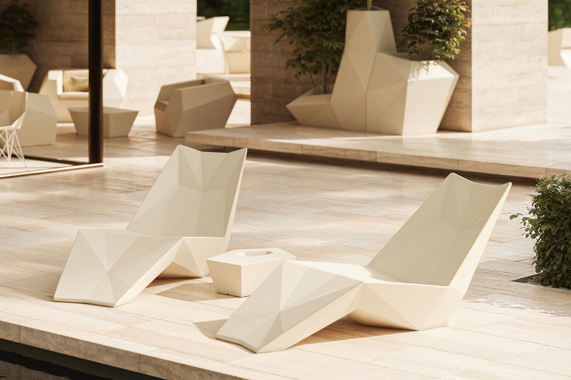 FAZ SUNBED VONDOM chaise longue outdoor design