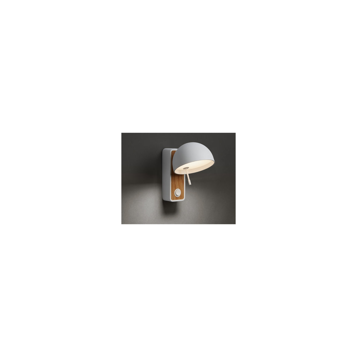 Beddy A/01 Bover — Vue officielle du luminaire — Blanc