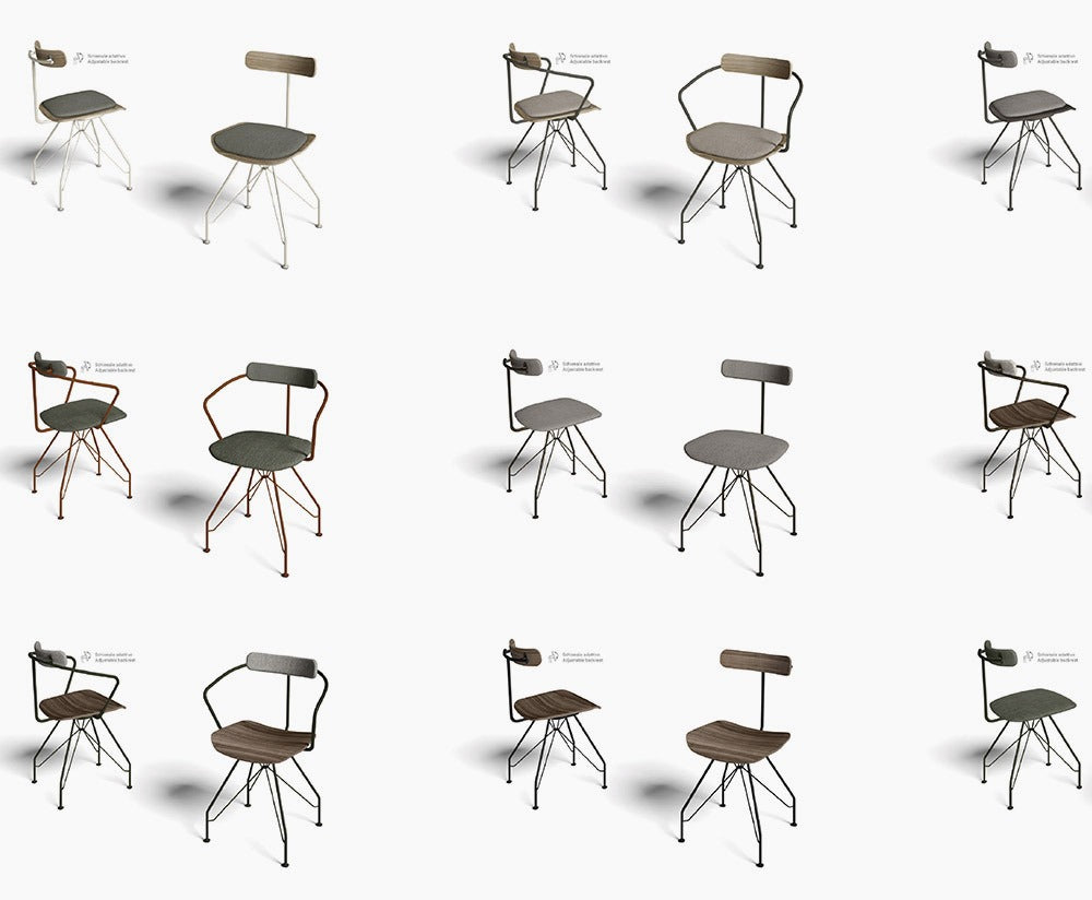 ECH4 – Chaise design EXTENDO