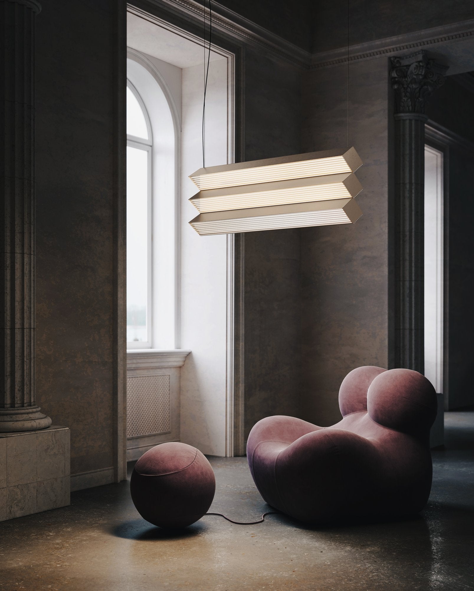 Photographie officielle — Stick suspension trio Contardi