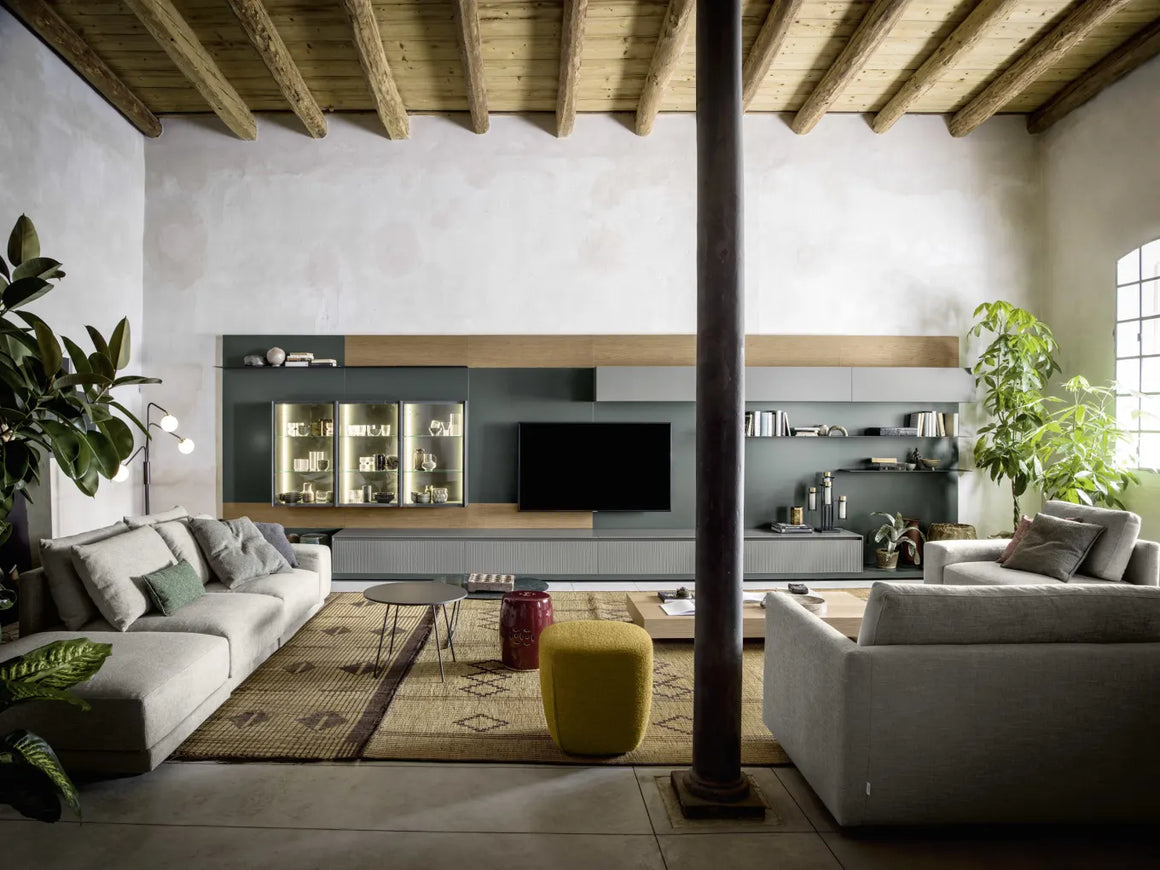 Meuble TV sur mesure Battistella – design italien modulable