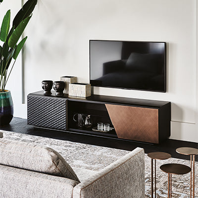 Meuble TV ASTON TV Cattelan Italia, vue 1 | CONFORTOP Renens