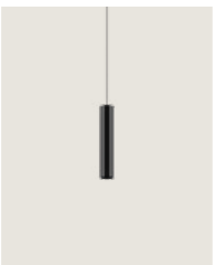Lodes A-Tube small, suspension en finition blanc mat — modèle small