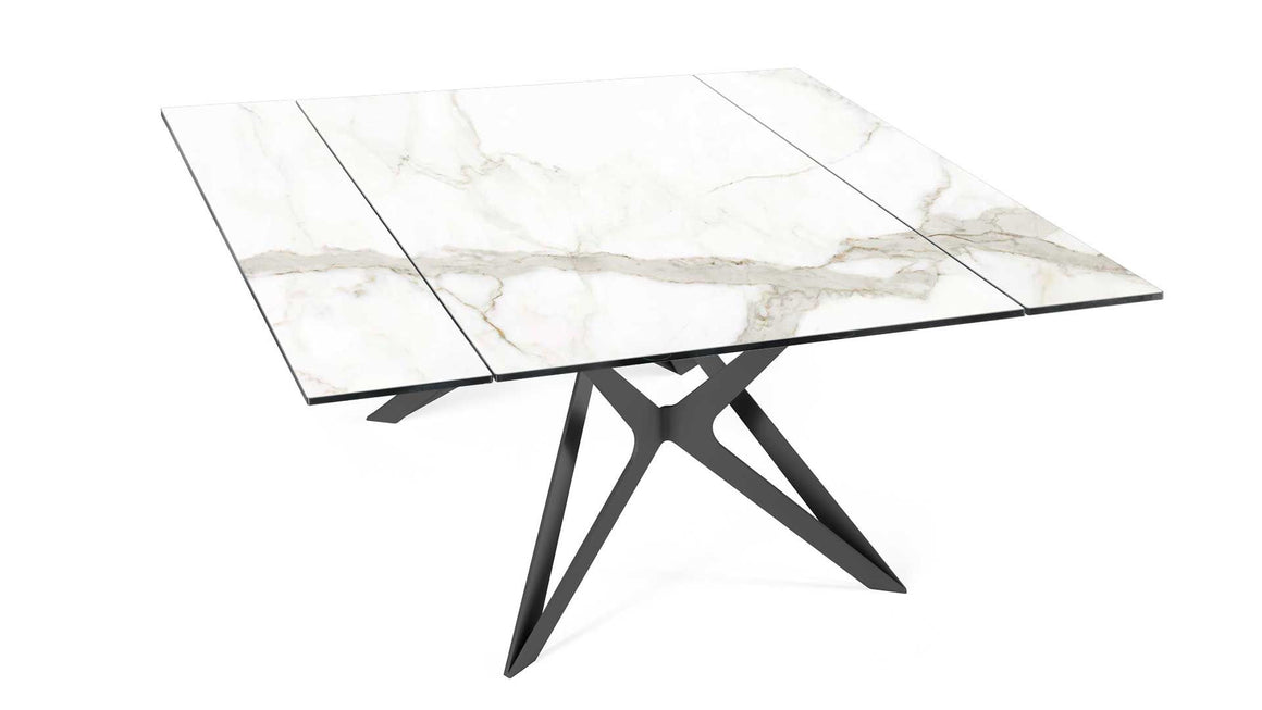PLIÉ ROUND SQUARE – Table extensible NAOS