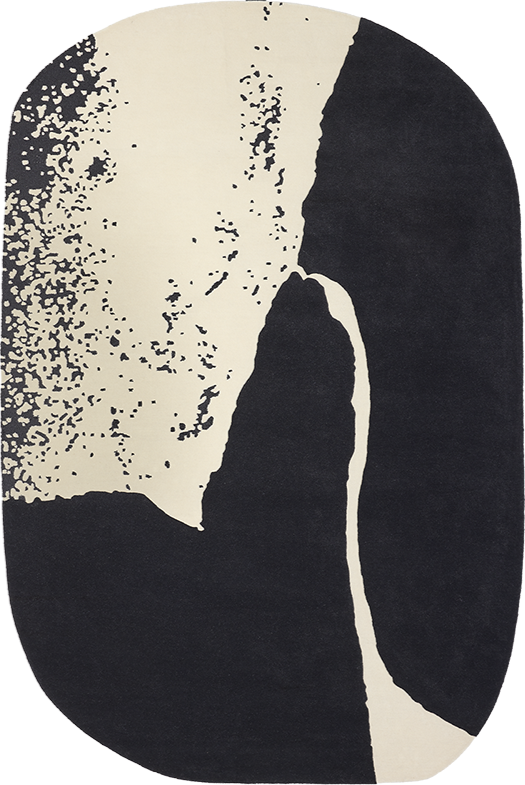 Tapis Akita écru ardoise – Serge Lesage