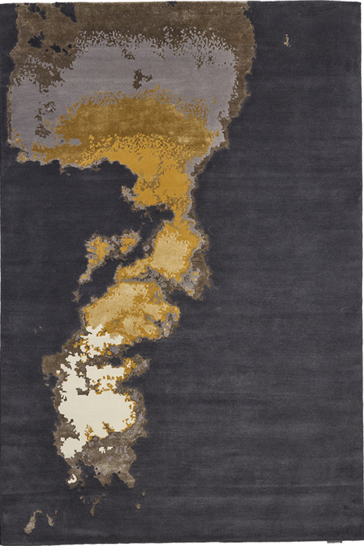 Tapis Behind or d'ambre – Serge Lesage