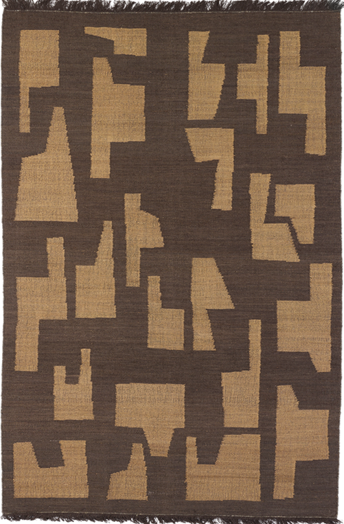 Tapis Vibration 1 noyer – Serge Lesage