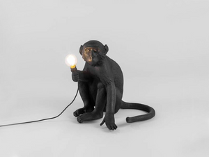 Seletti Monkey Lampe - Sitting Outdoor Lampes Luminaires Monkey Lamp Lighting Seletti