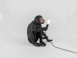 Seletti Monkey Lampe - Sitting Outdoor Lampes Luminaires Monkey Lamp Lighting Seletti