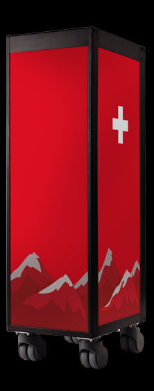Bordbar Bordbar Swiss Cross Black Accessoire-Decoration Bordbar Swiss-Cross